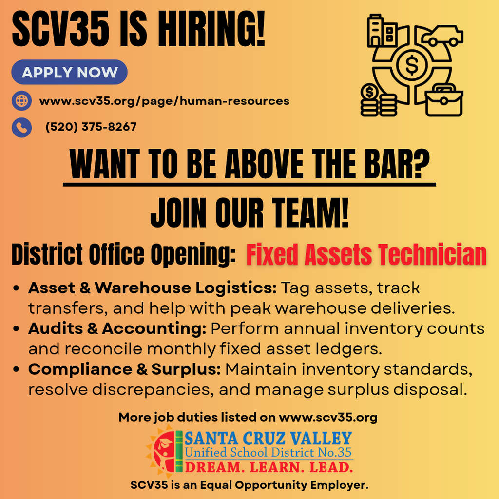 FIXED ASSETS TECHNICIAN