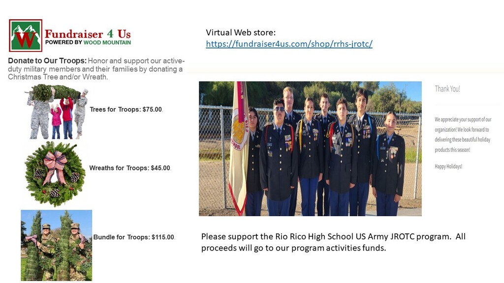 JROTC Fundraiser RRHS 