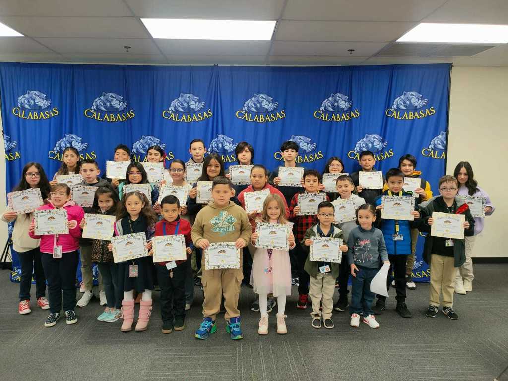January Students Of The Month