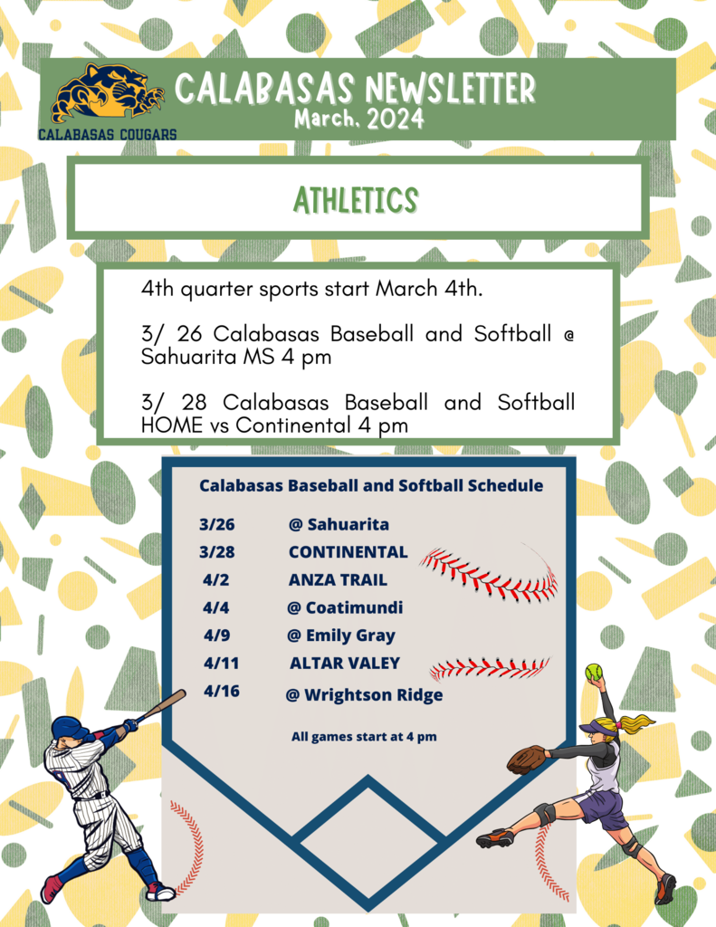 Newsletter - Athletics