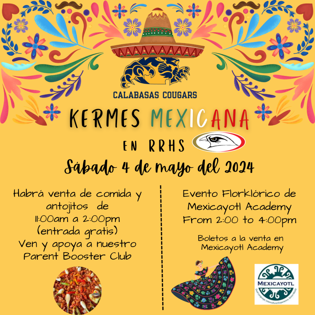 Kermes Mexicana on May 4th at Rio Rico High School