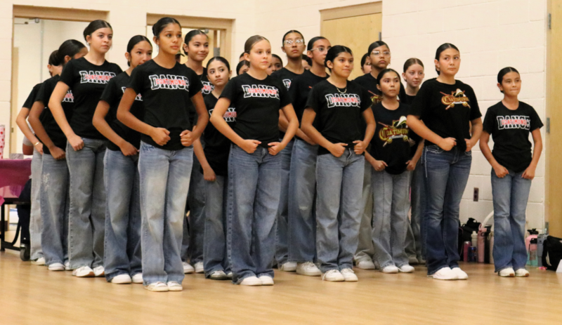 dance team pictured at San Cayetano