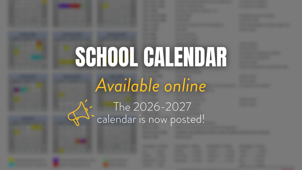 2026-2027 school calendar