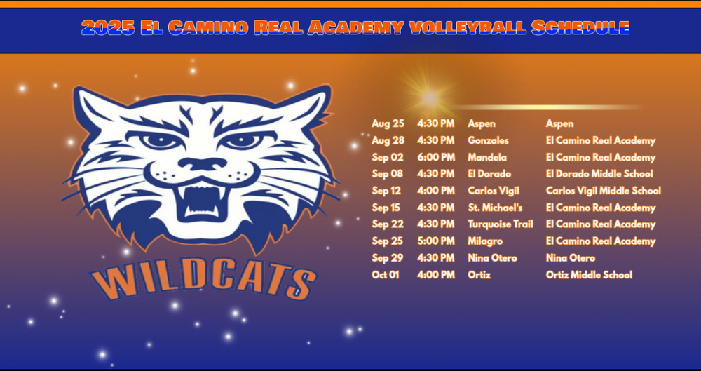 ECRA Girls Volleyball Schedule