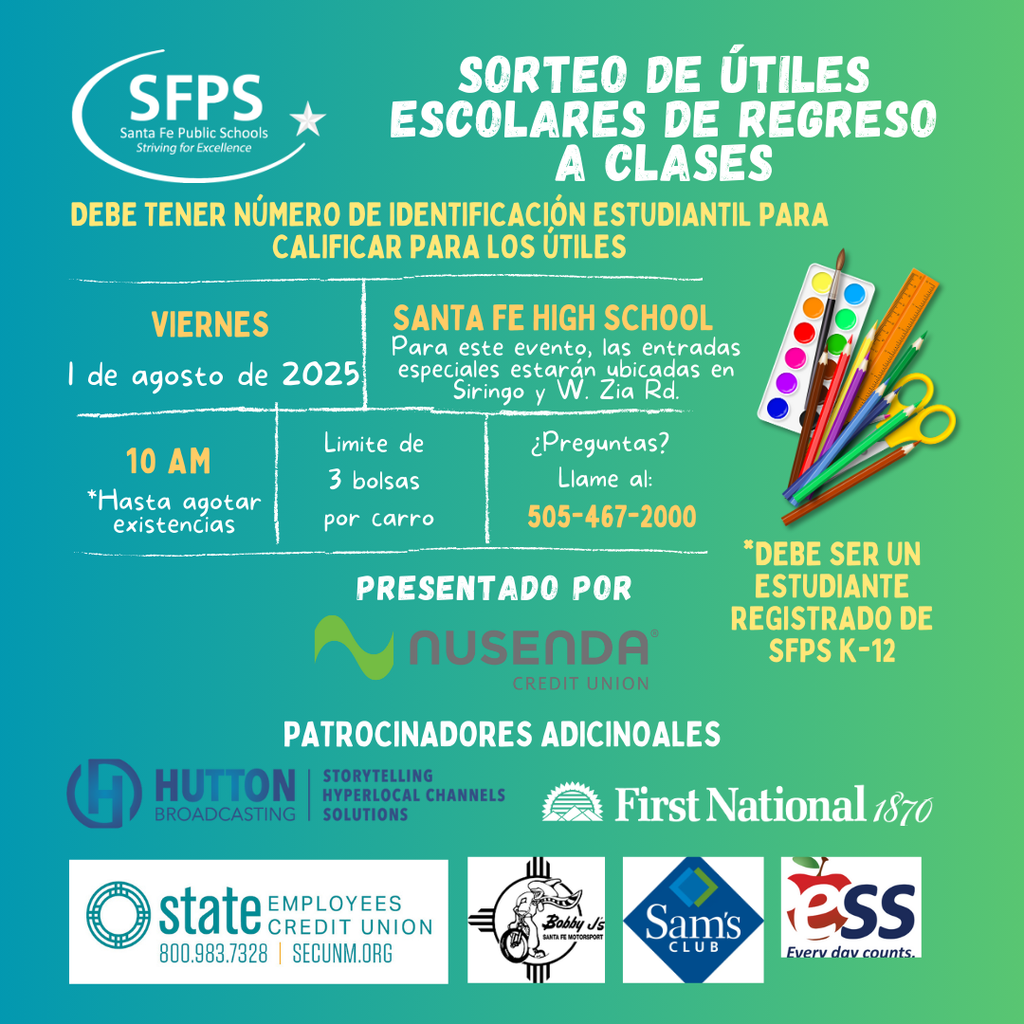 Sorteo de Utiles Escolares de Regreso a Clases