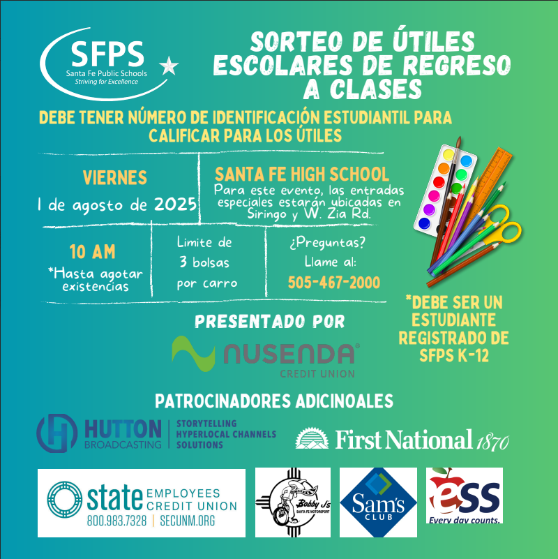 Back to School Supply Giveaway