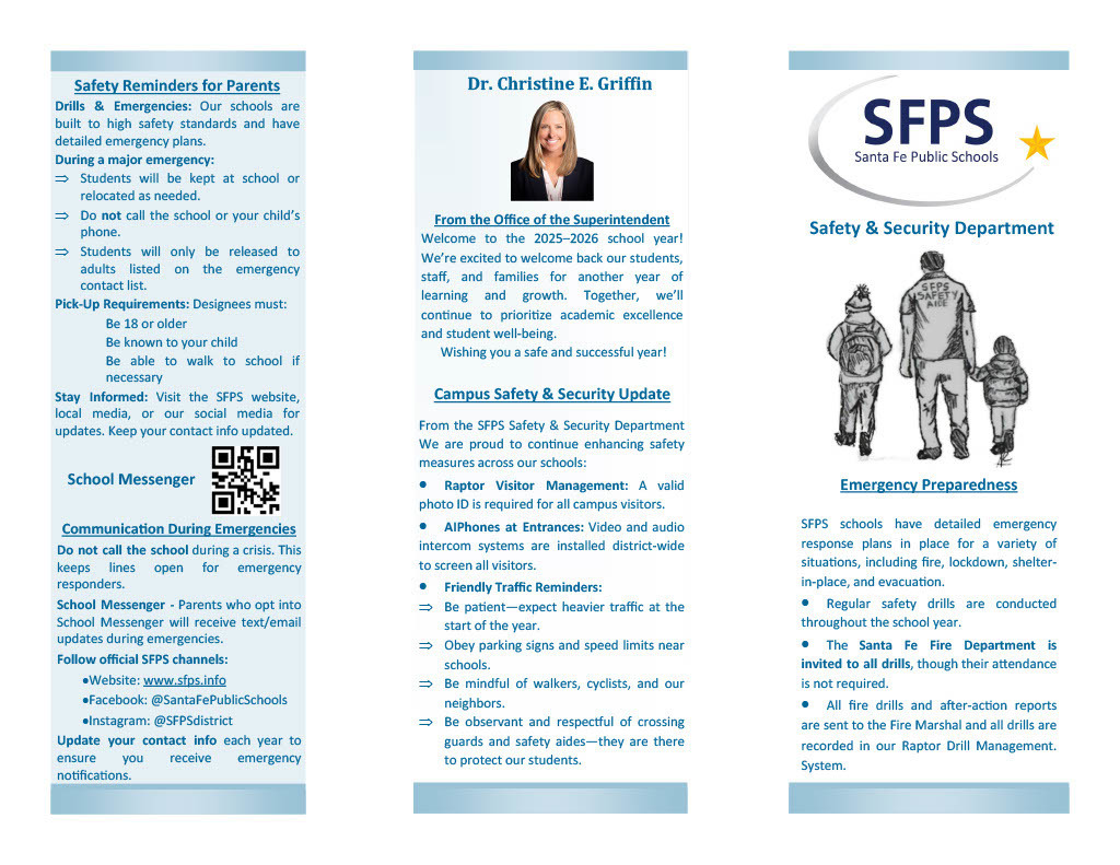 Drop off safety information!