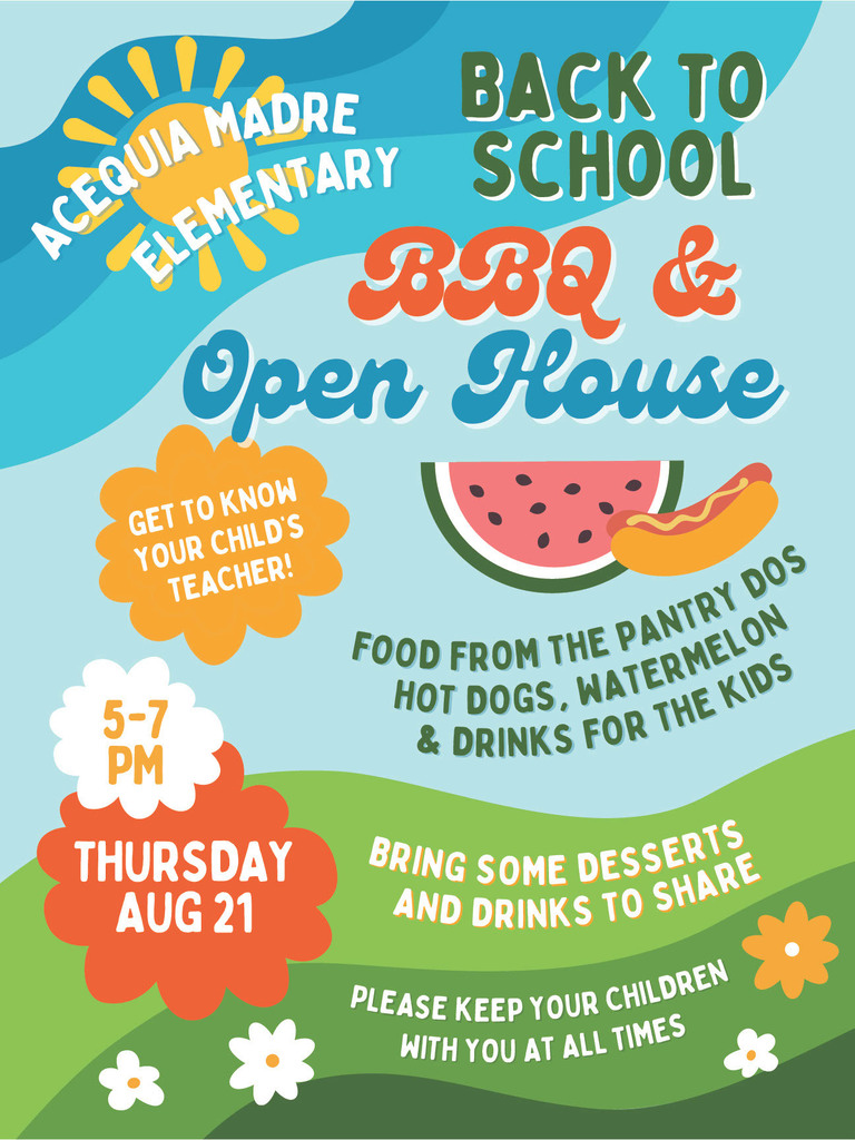 Back to School BBQ & Open House!
