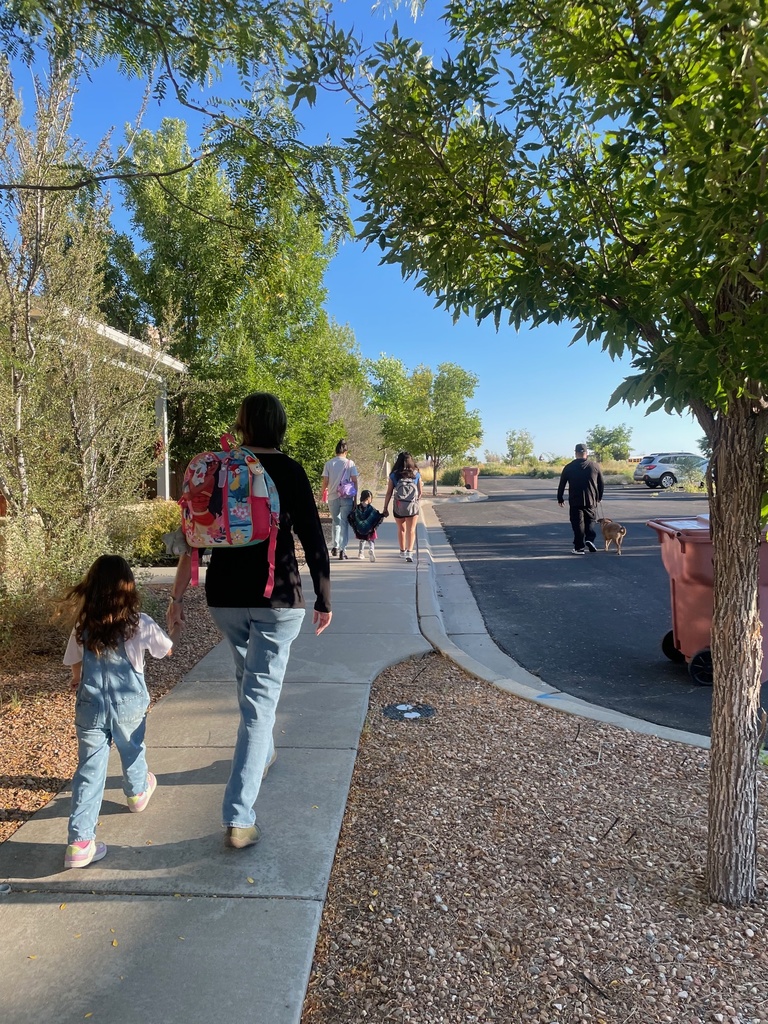 walking to school