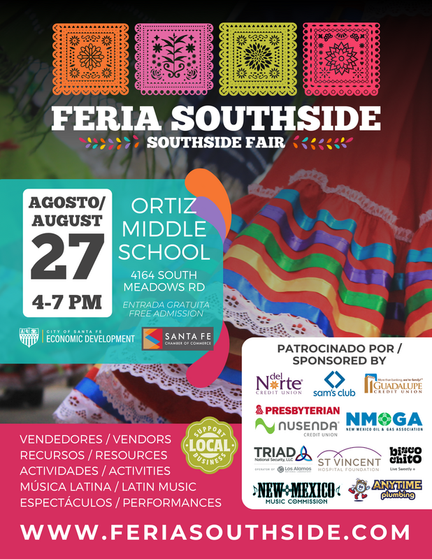 La Feria Southside at Ortiz Middle School football field come join it is a free event