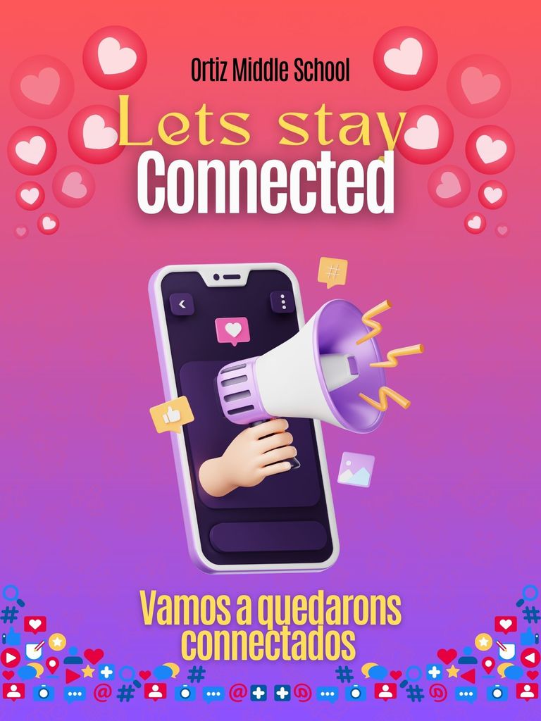 Stay connected / Quedate connectado
