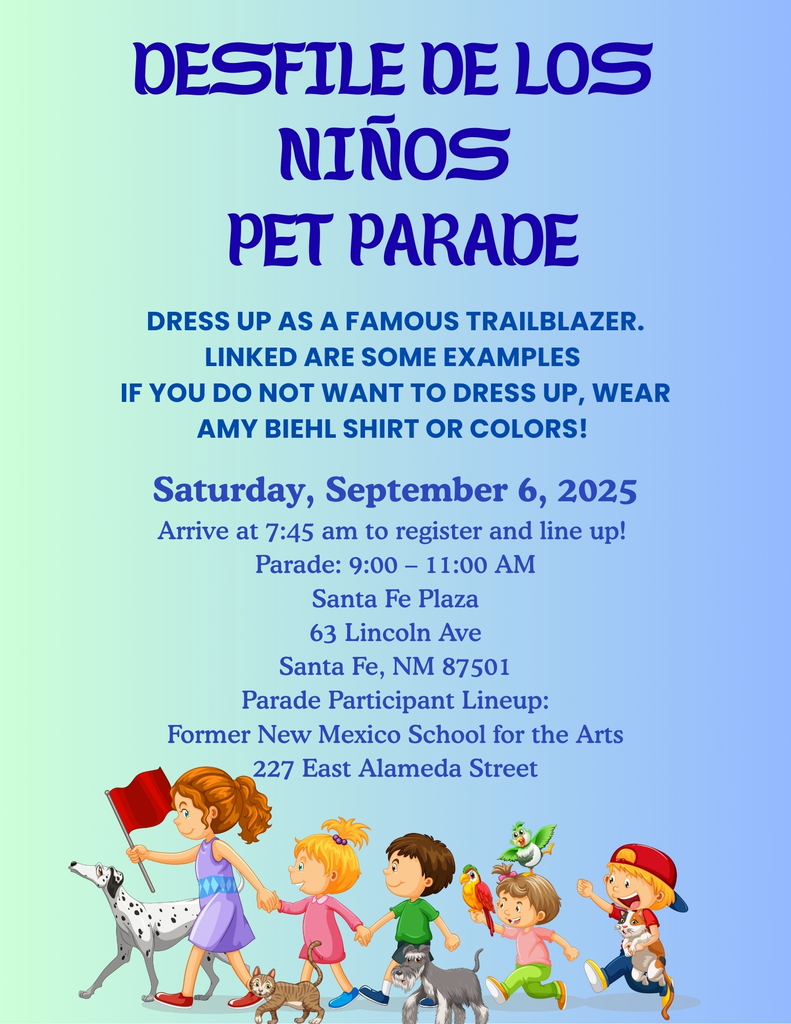 pet parade flyer