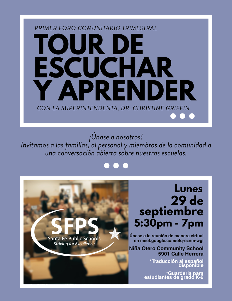 Tour de escuchar y aprender