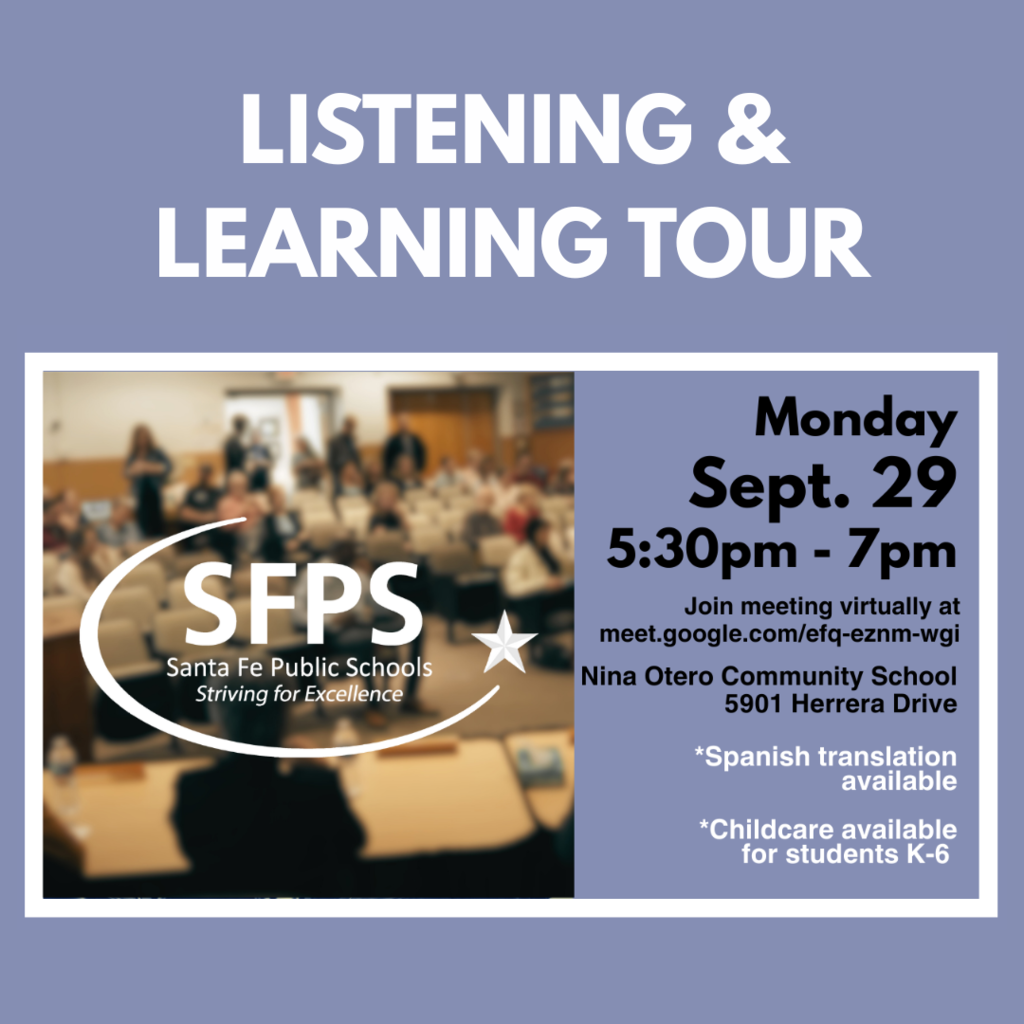 Listening and Learning Tour