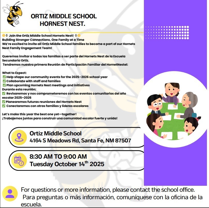 Ortiz Middle School Hornets Nest