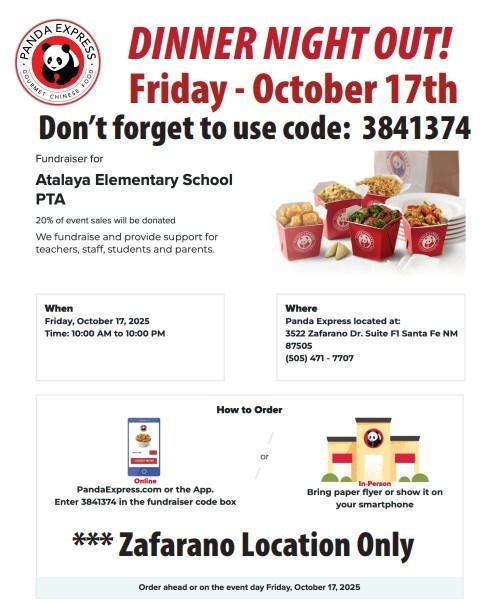 Panda dinner out