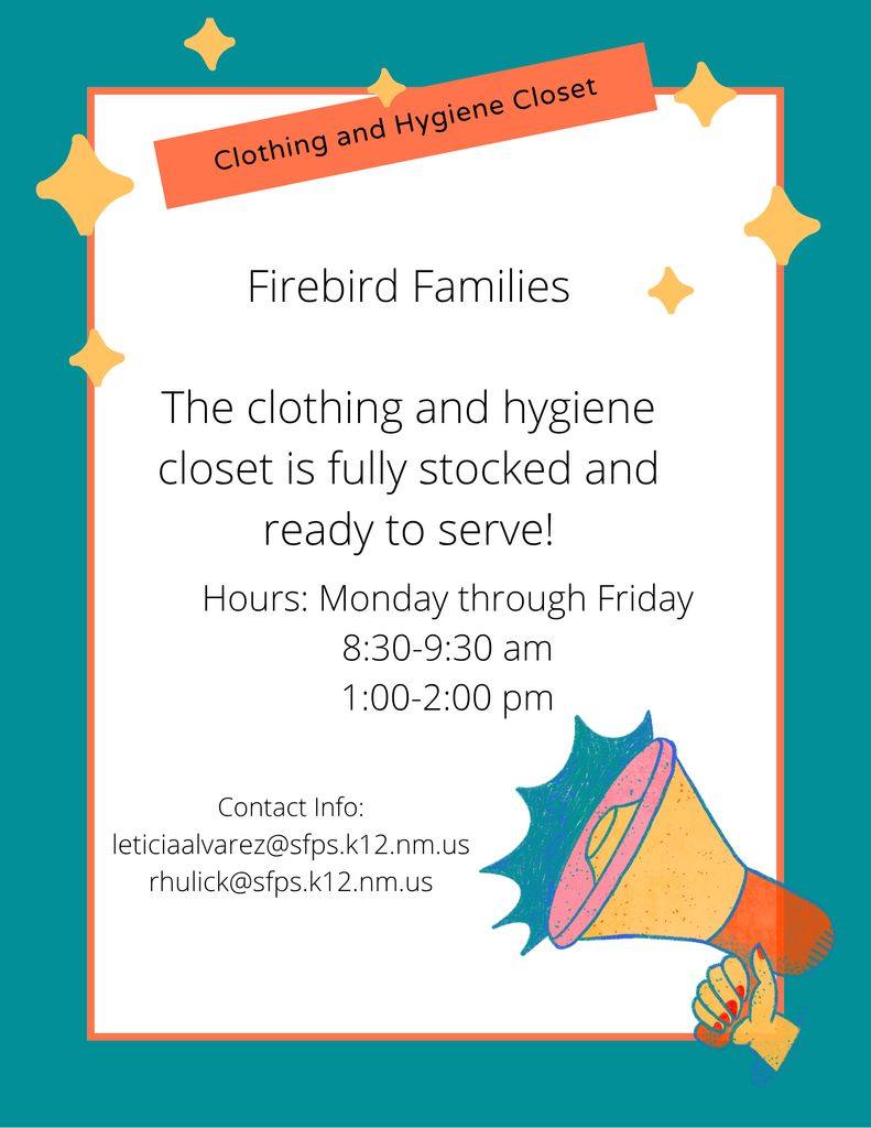 Clothing and hygiene closet