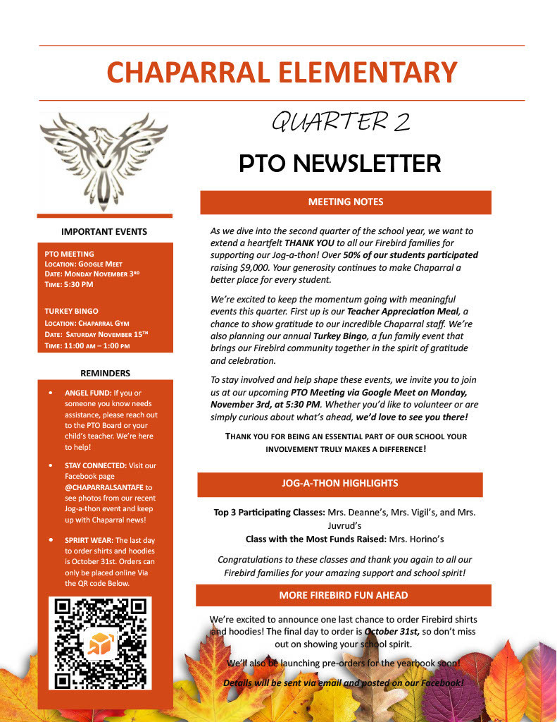 PTO Newsletter