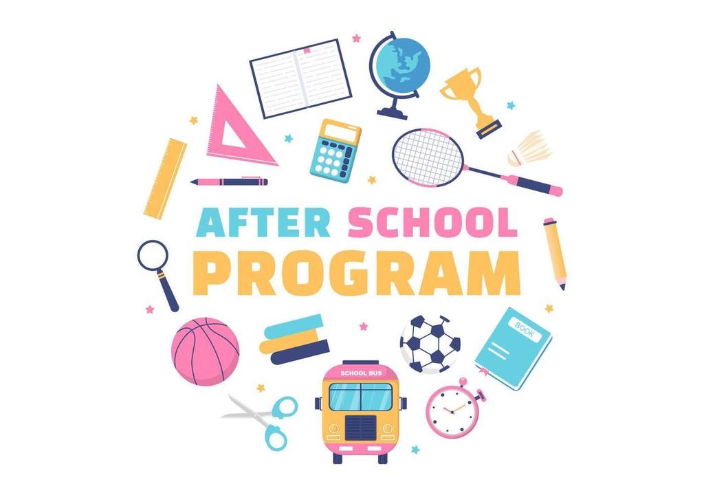 No After School Program next week!