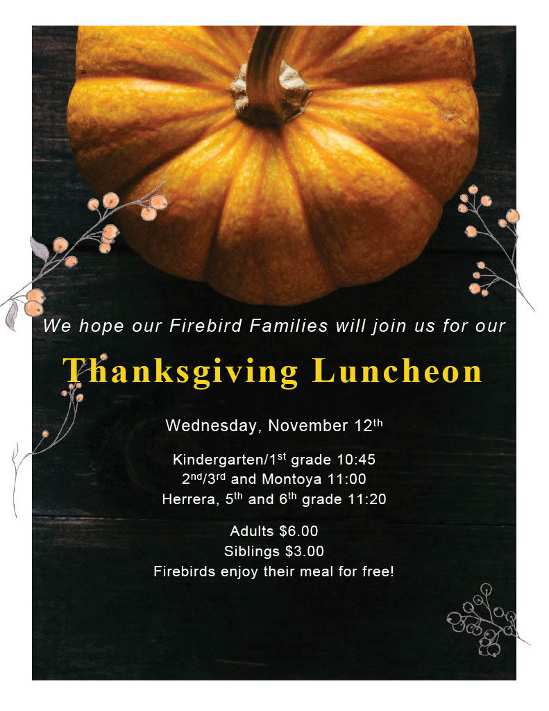 Thanksgiving Luncheon