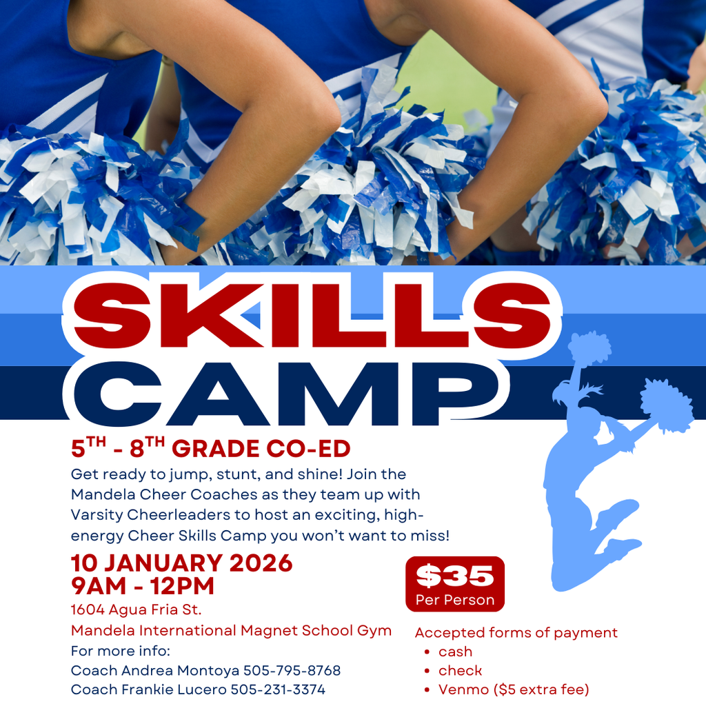 5th -8th grade co-ed cheer skills camp