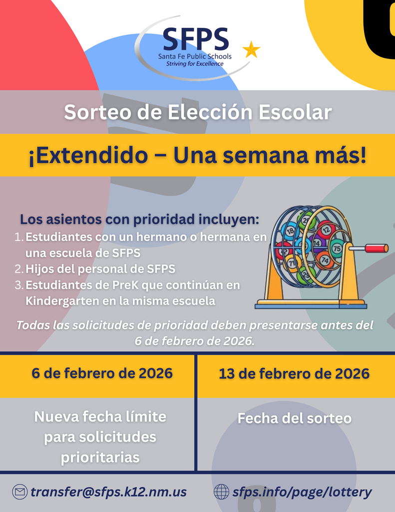 sorteo de elección escolar extendido una semana mas