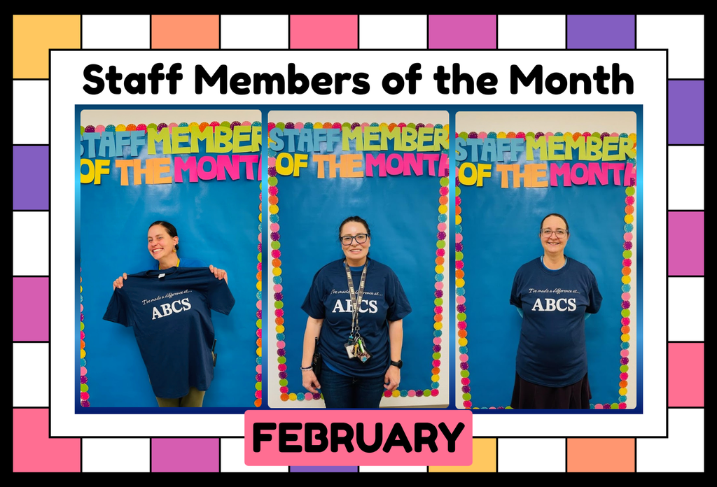 staf members of the month February