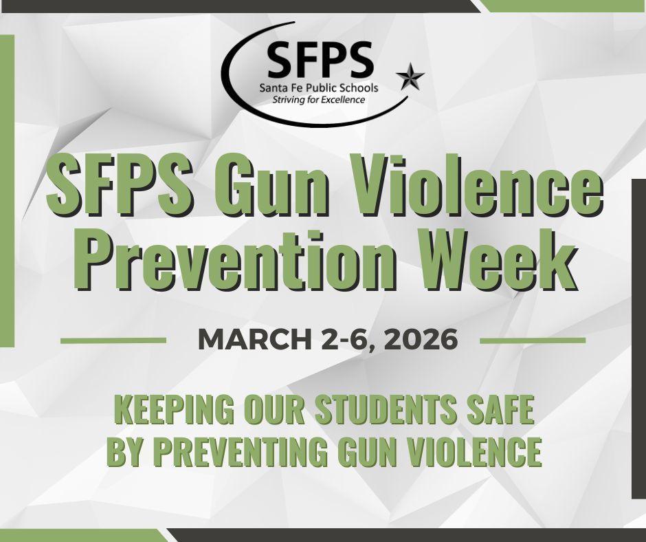 SFPS Gun Violence Prevention Week, March 2 - 6, 2026