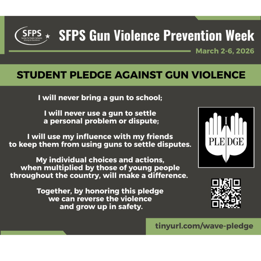 Student Pledge Against Gun Violence at tinyurl.com/wave-pledge