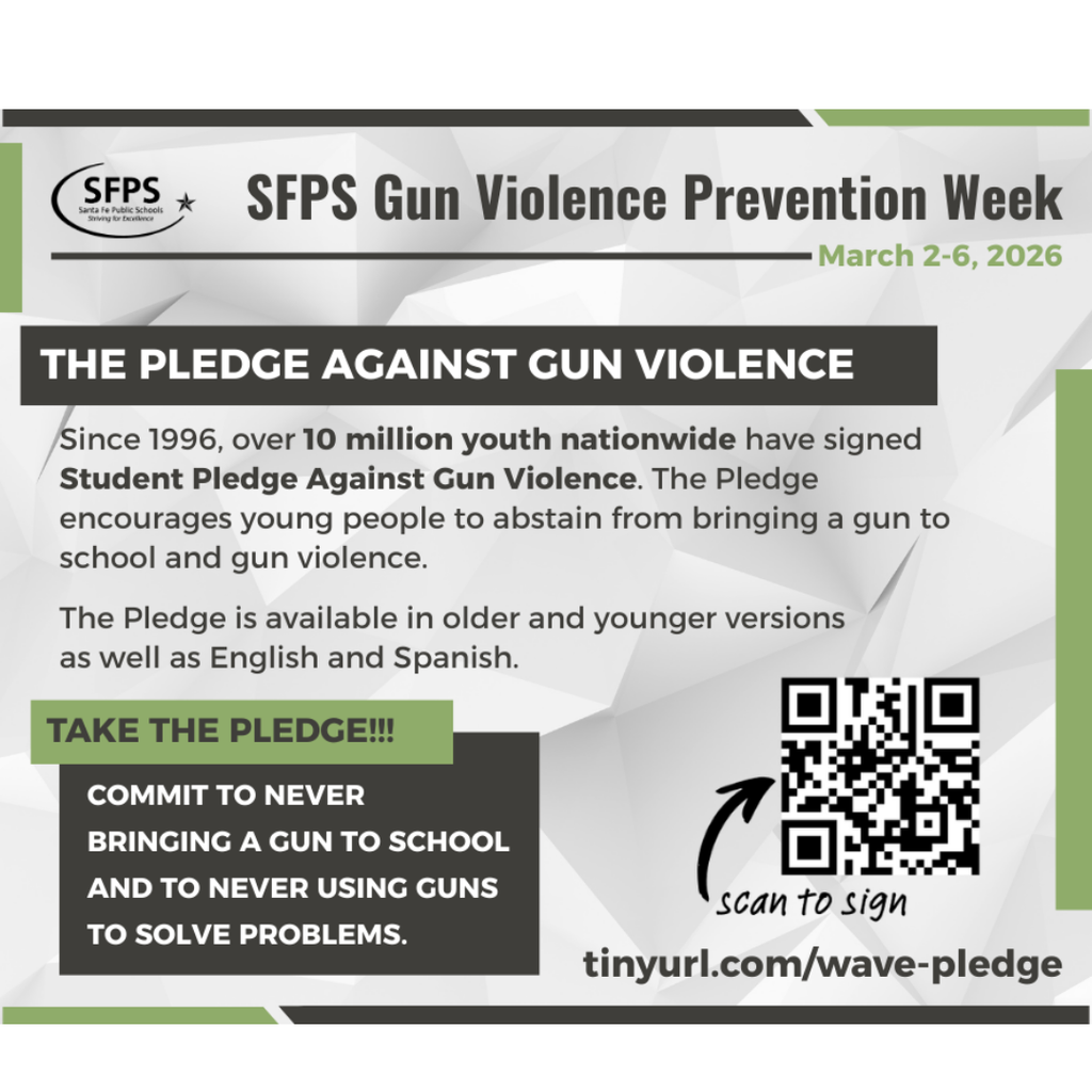 SFPS Gun Violence Prevention Week March 2-6