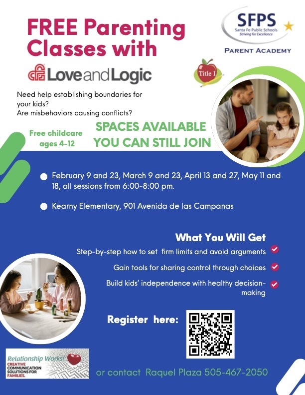 Free Parenting classes with Love and Logic