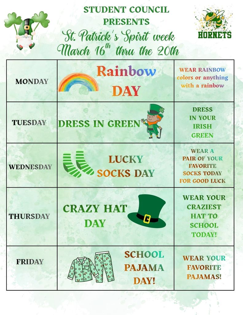 🎉 Spirit Week at Ortiz Middle School! 🎉/🎉 ¡Semana del Espíritu en Ortiz Middle School! 🎉