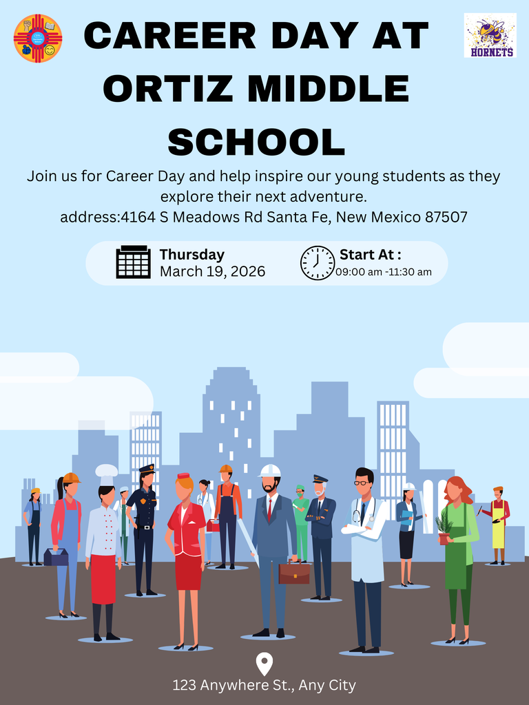 Career Day at Ortiz Middle School/ Dia de la carerra en Ortiz Middle School