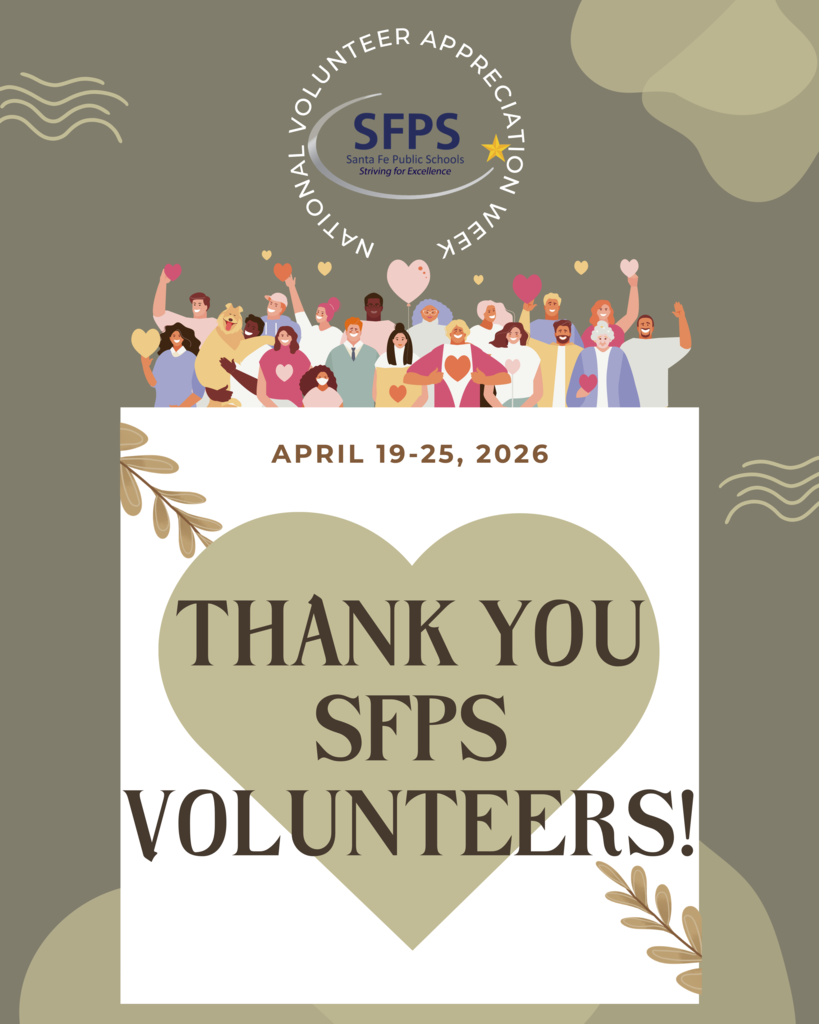 Thank you SFPS Volunteers! 