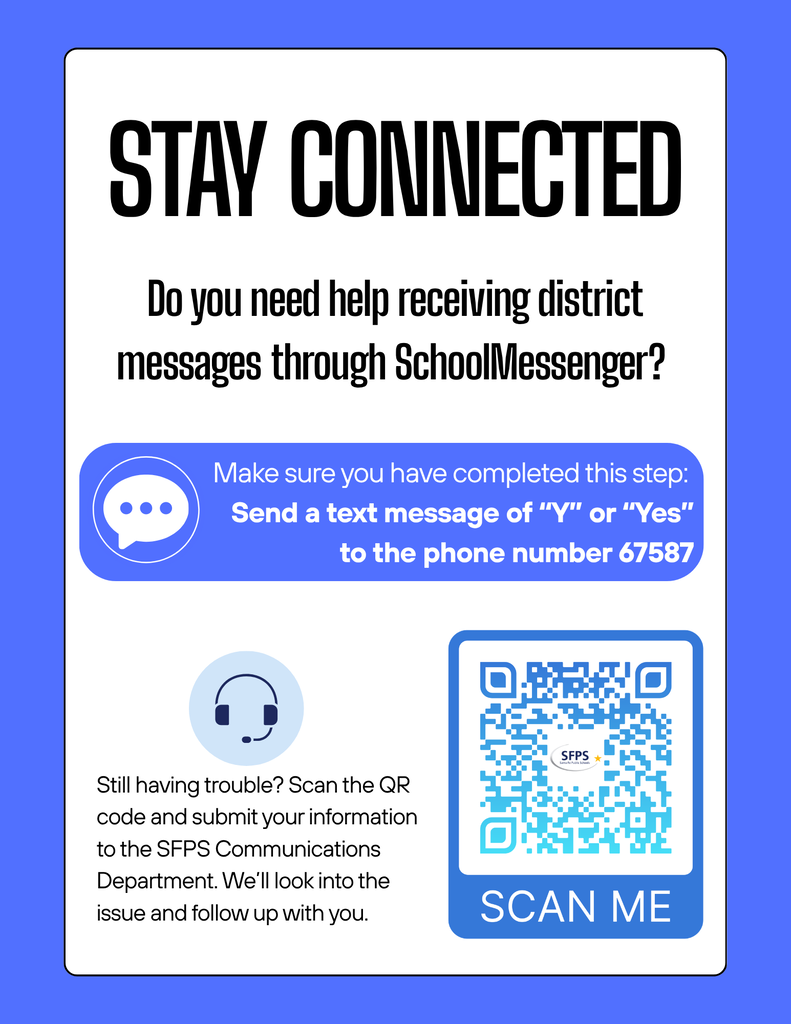 communications flyer