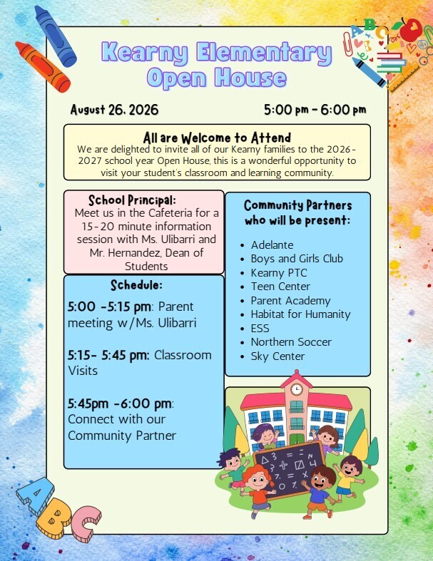 Open House flyer