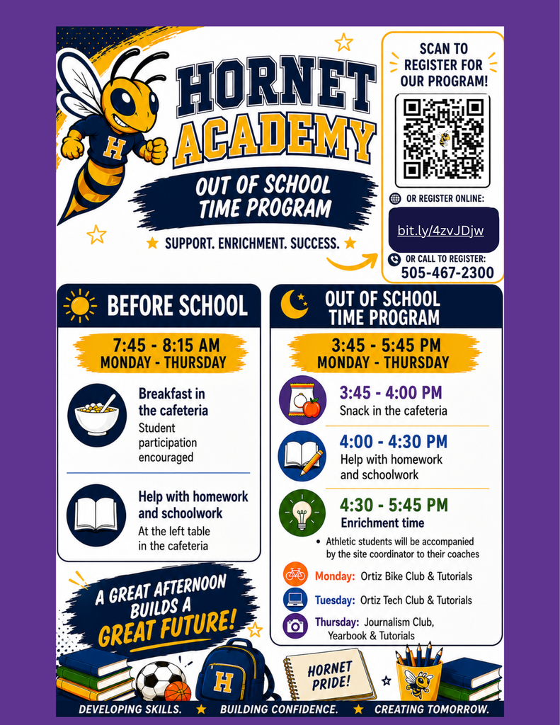 Hornet Academy information