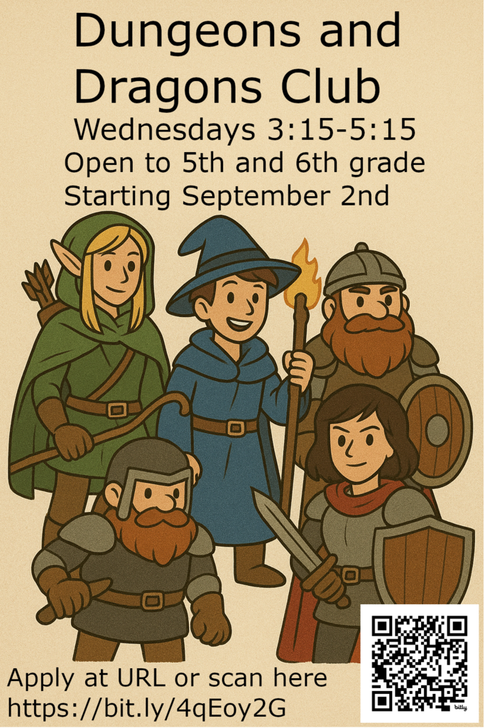 Dungeons and Dragons Club