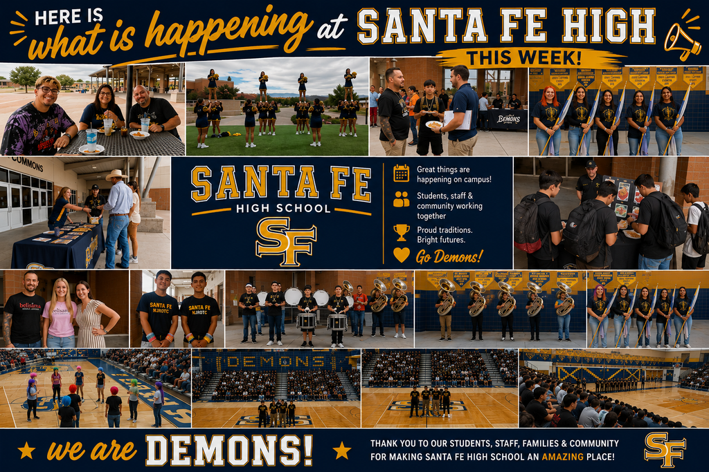 Check out what Santa Fe High School has been up to!!! 