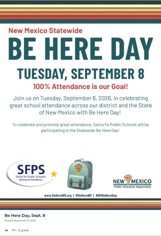attendance challenge flyer
