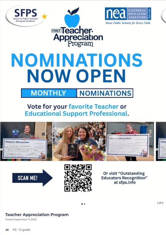 nominations flyer