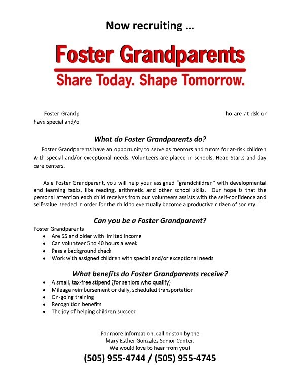foster grandparent