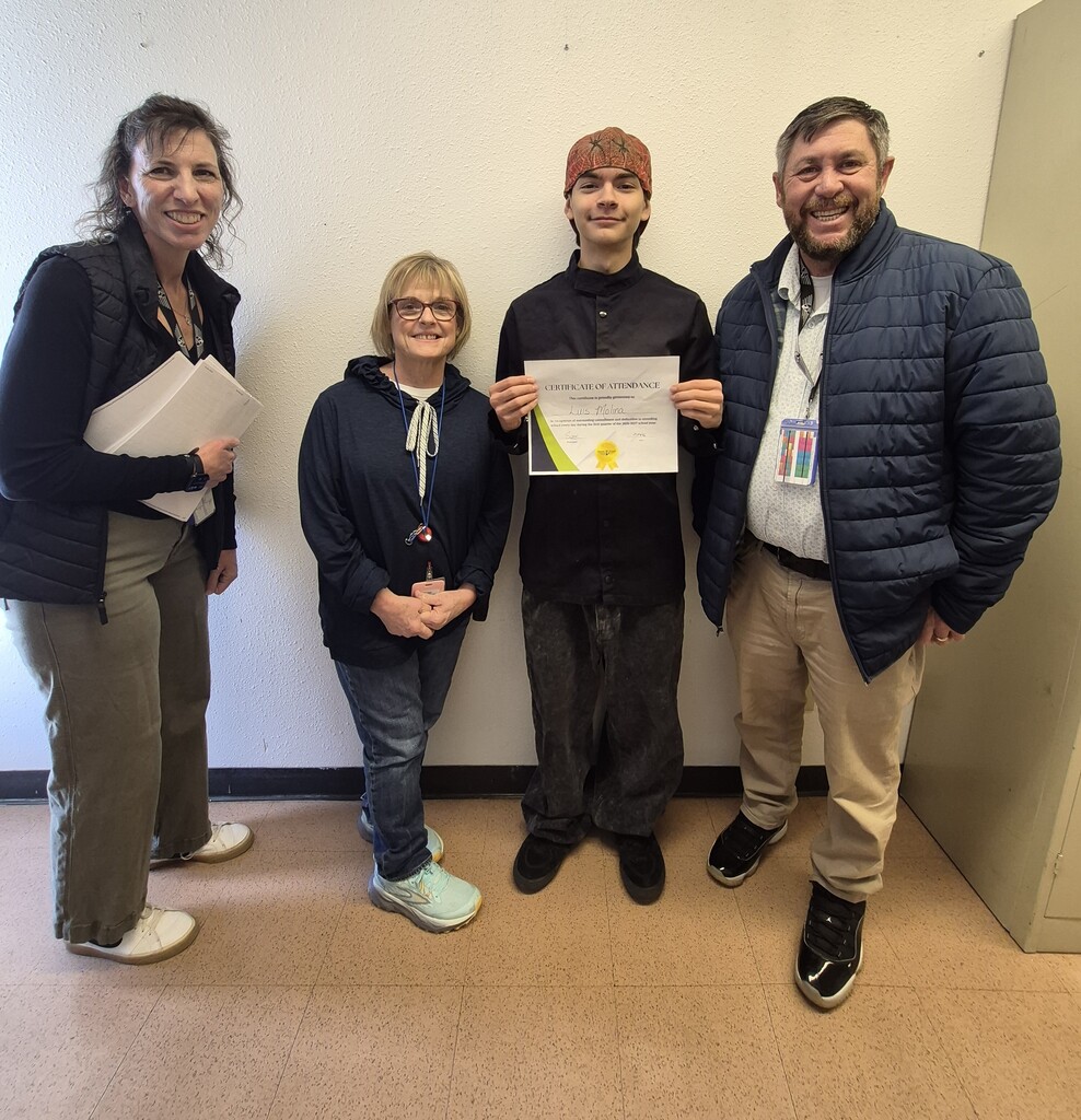 Perfect attendance Luis M