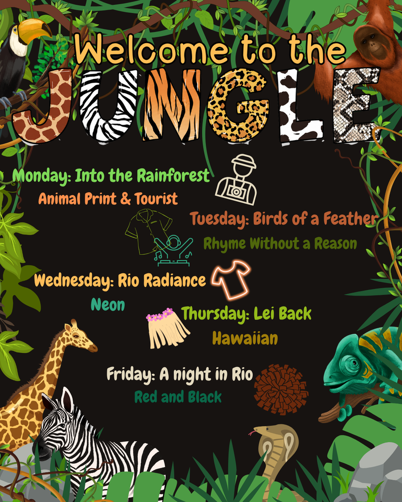 Homecoming 2026 Theme Days!