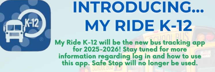 Picture with a bus and the Introduciing My Ride Banner with full description in article.