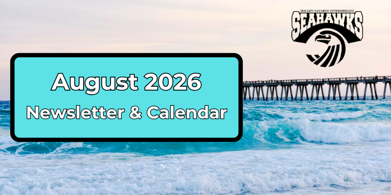 August 2026 Newsletter & Calendar