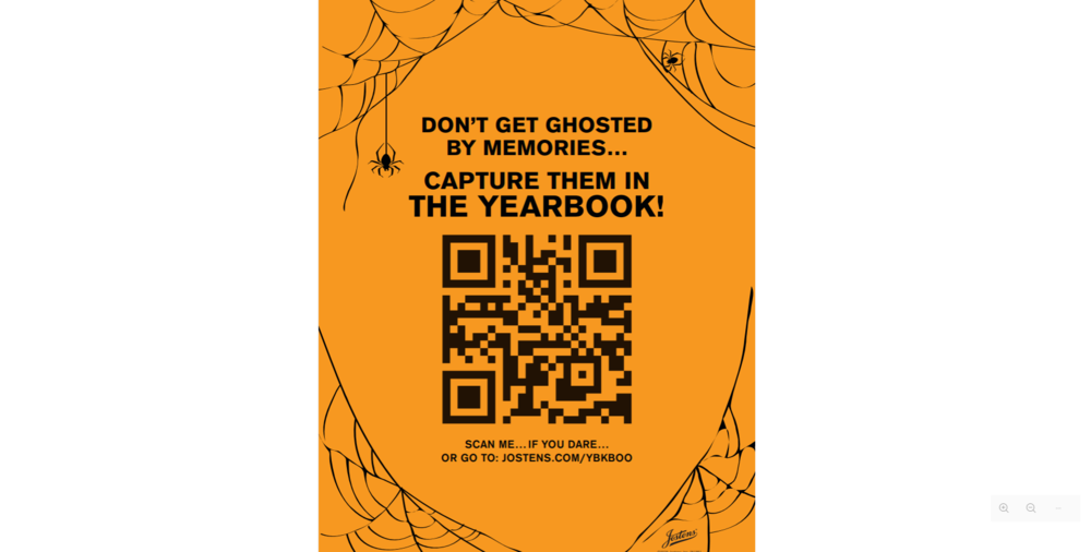 Yearbook flyer
