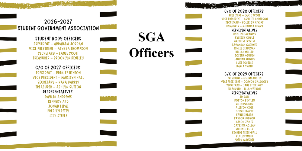 SGA Officers