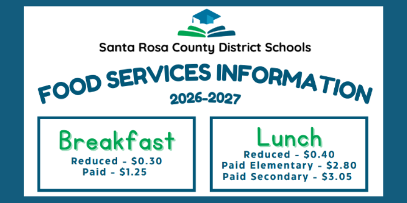 Food Services Information 2026-2027 Year