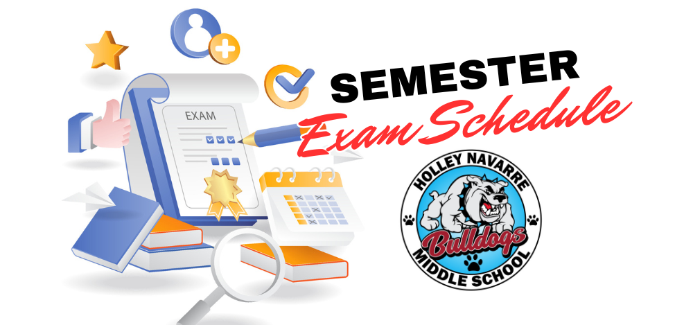 End of Year Exam Schedule